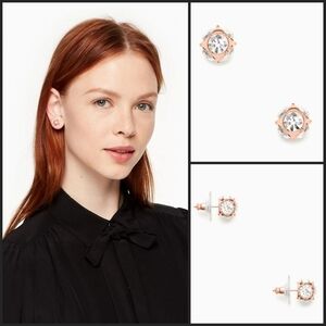 New Kate Spade Lady Marmelade Crystal Disco Ball Earrings